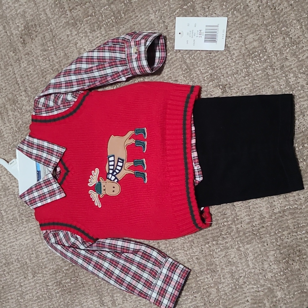 NWT 18 Month Christmas Outfit